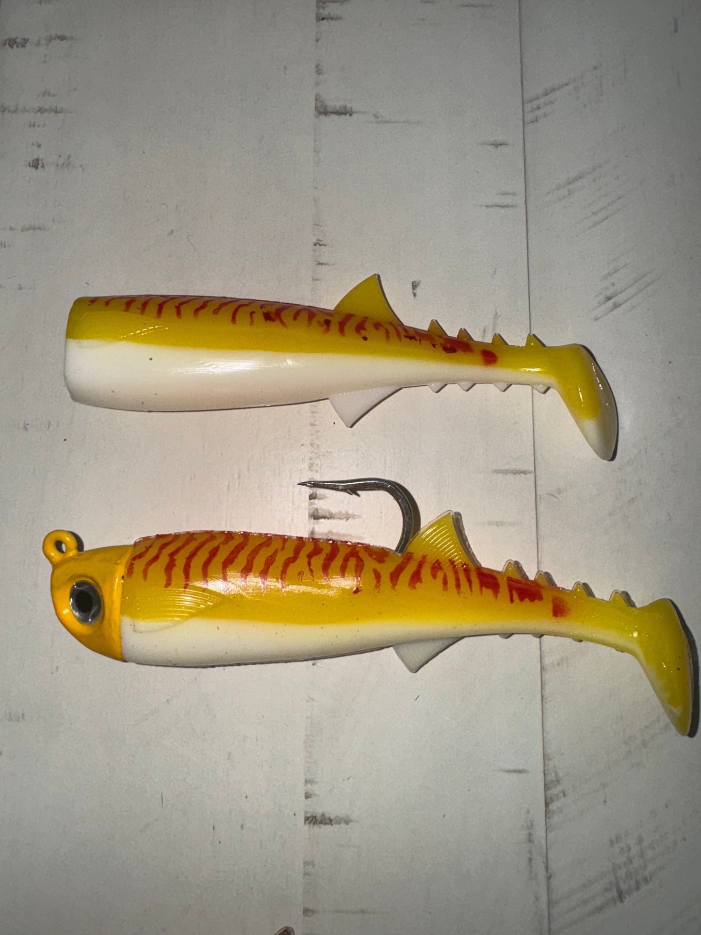 6” 1.5oz Thicc Paddle Tails