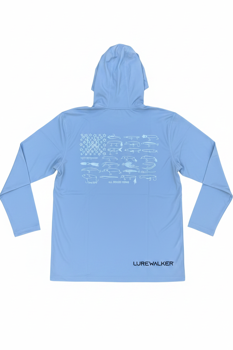 🇺🇸 🔌 Flag UV Protection Sun Shirt