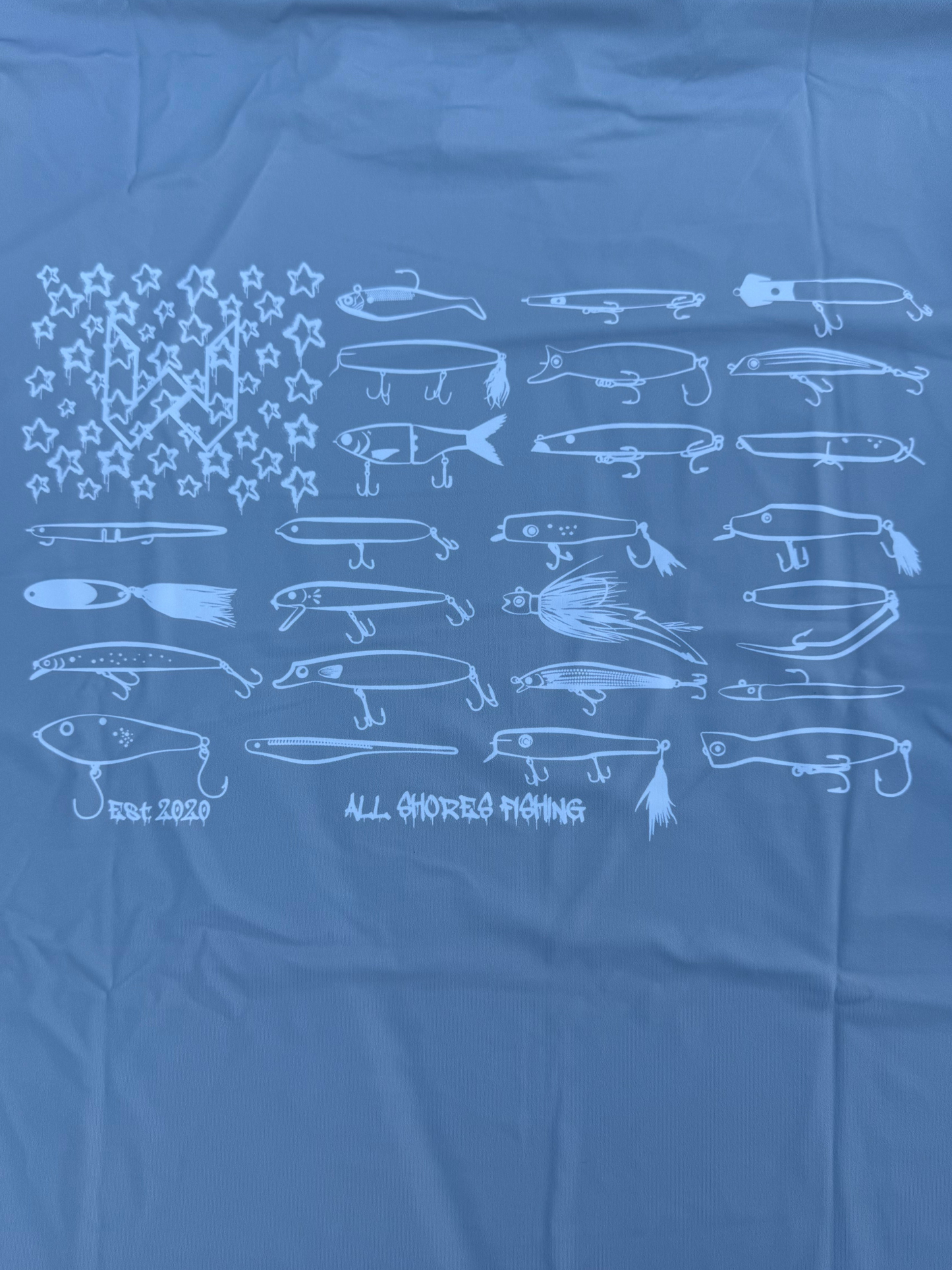 🇺🇸 🔌 Flag UV Protection Sun Shirt
