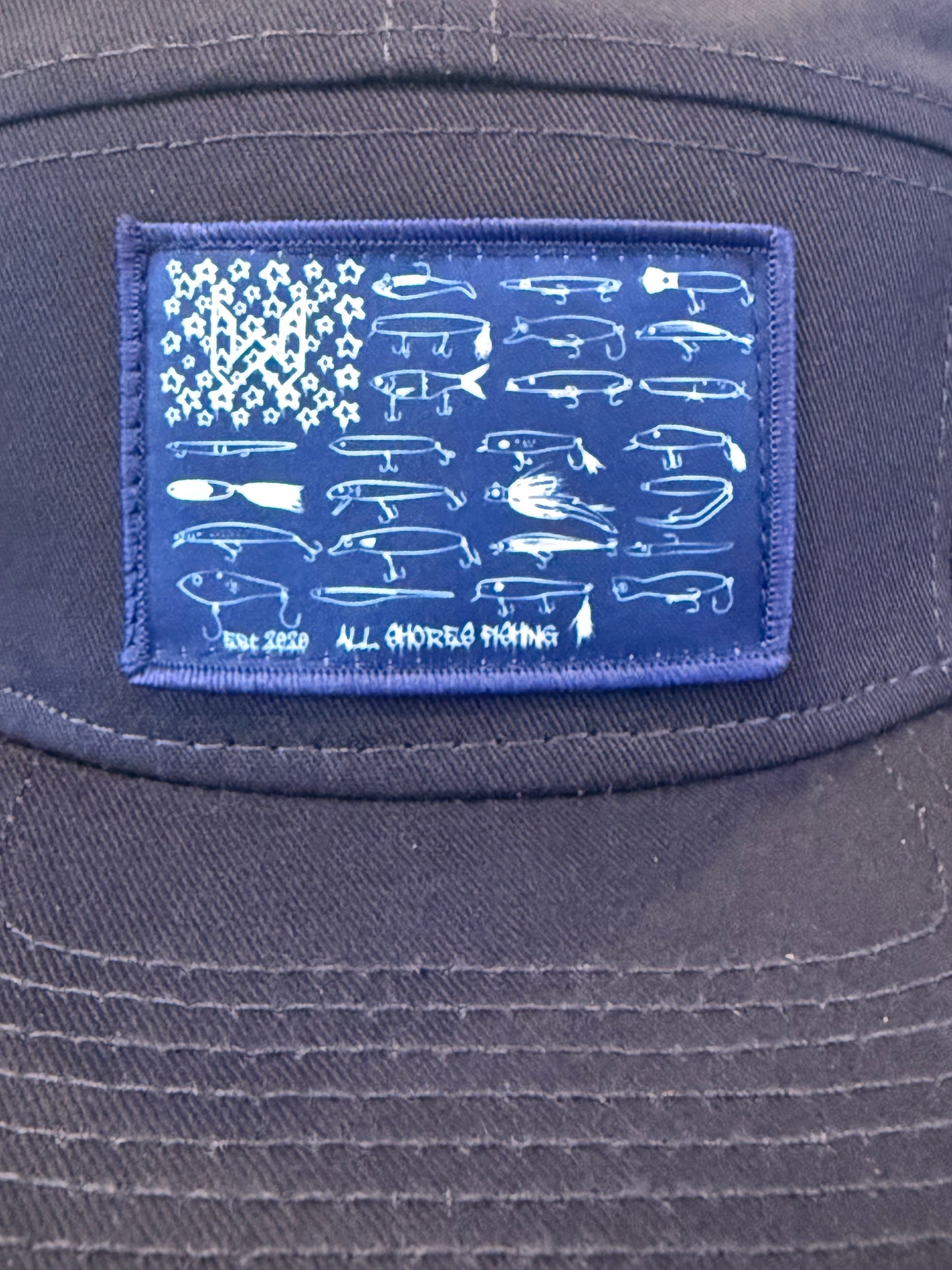 Deep Ocean Blue American 🇺🇸 🔌 Flag
