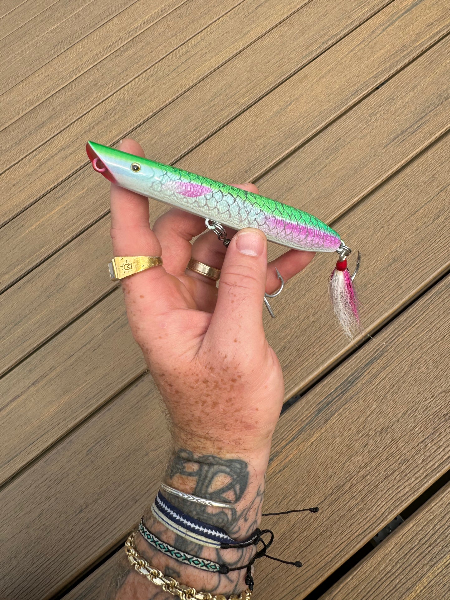 Pink Fin Pencil