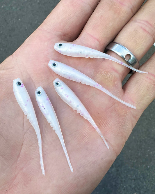 Bluff Lures Sea Funk 2" Straight Tail (5 Pack)