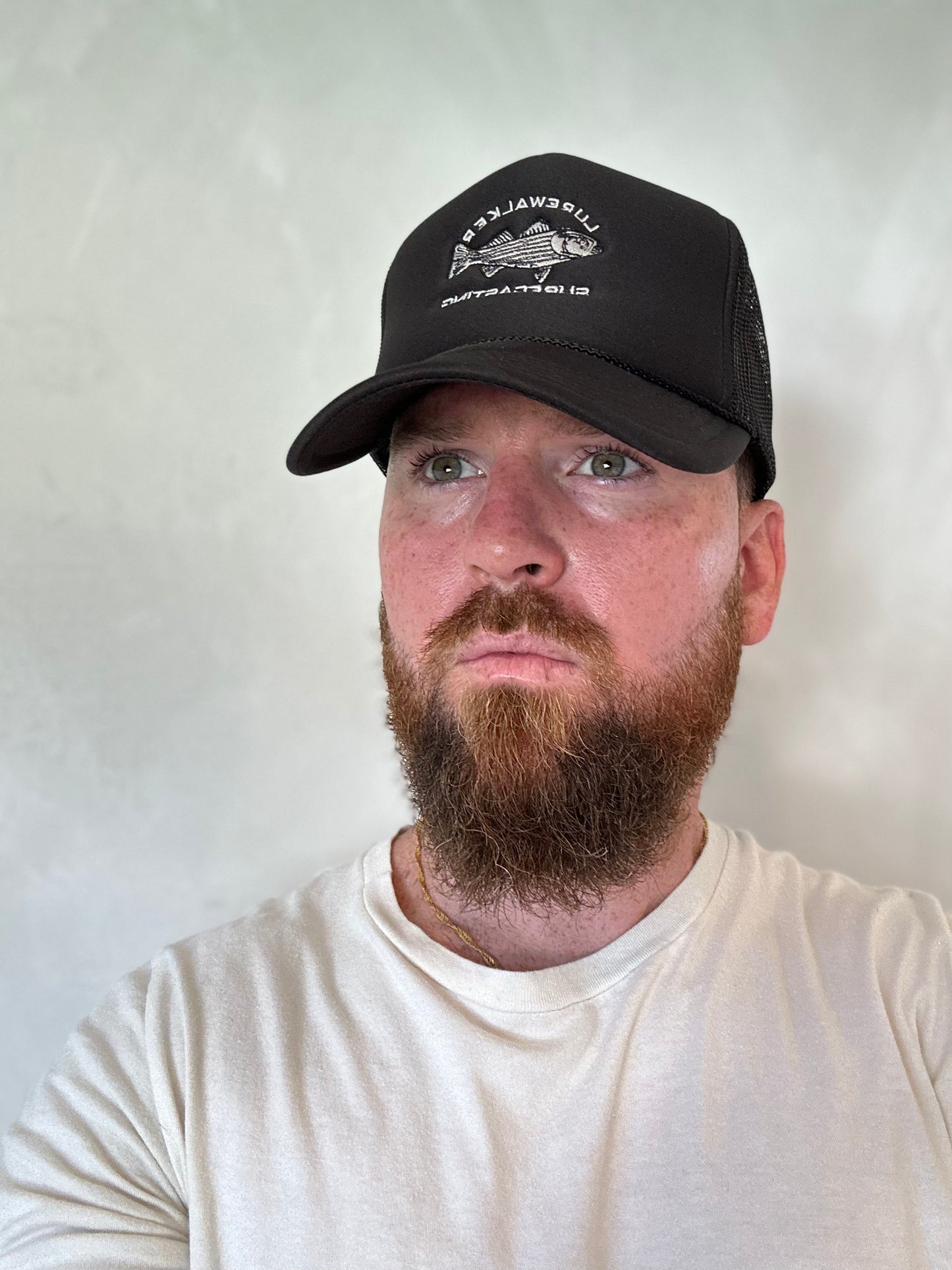 LureWalker Surfcasting Foam Dome Black Trucker