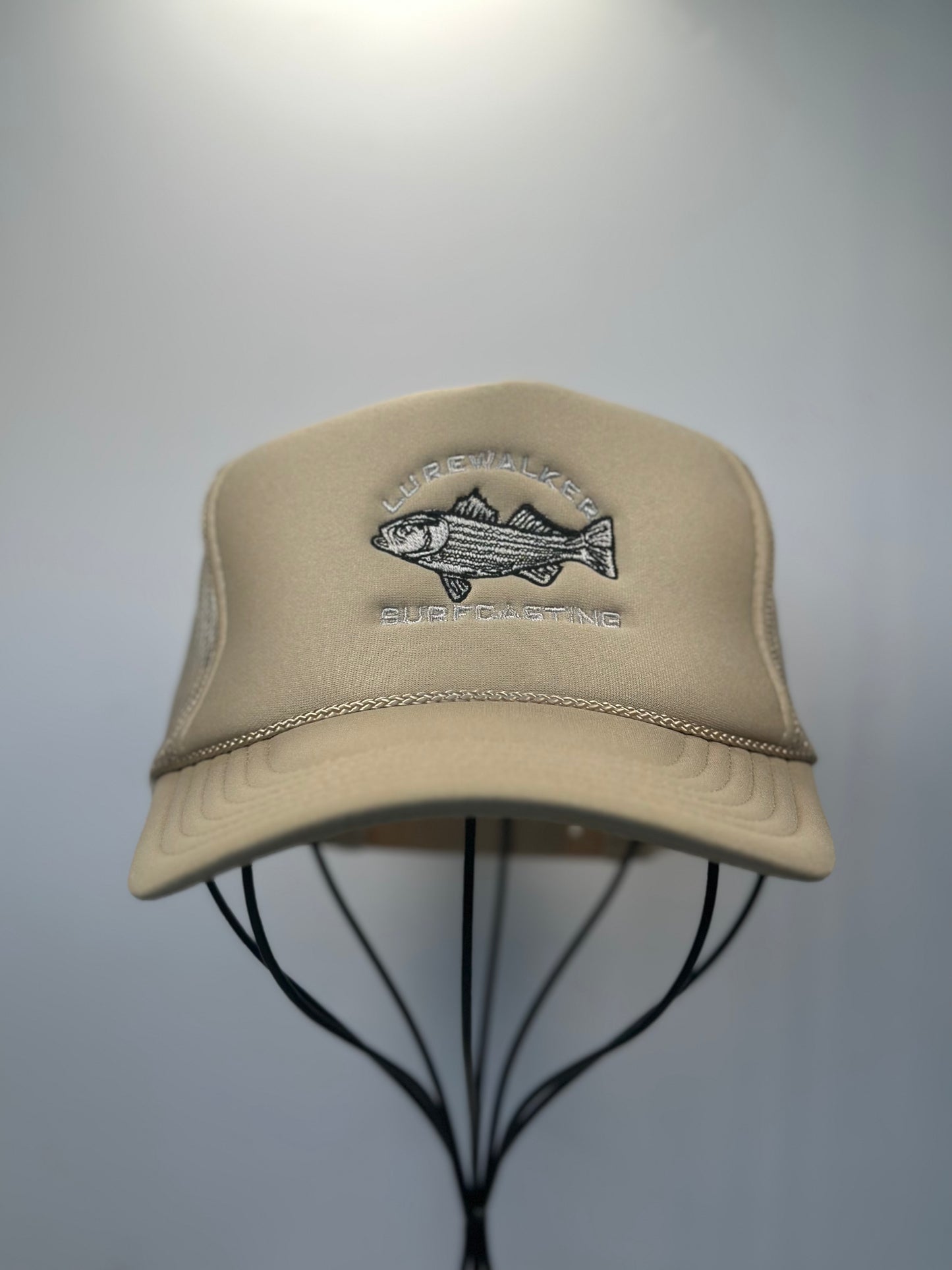 LureWalker Surfcasting Foam Dome Tan Trucker