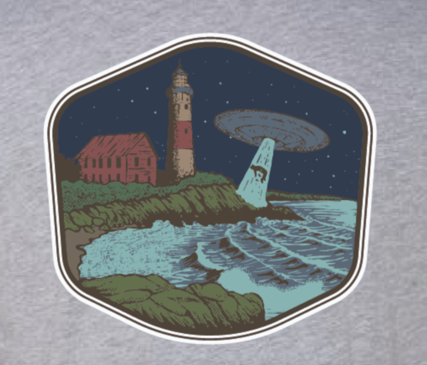 Surfcaster UFO T-shirt