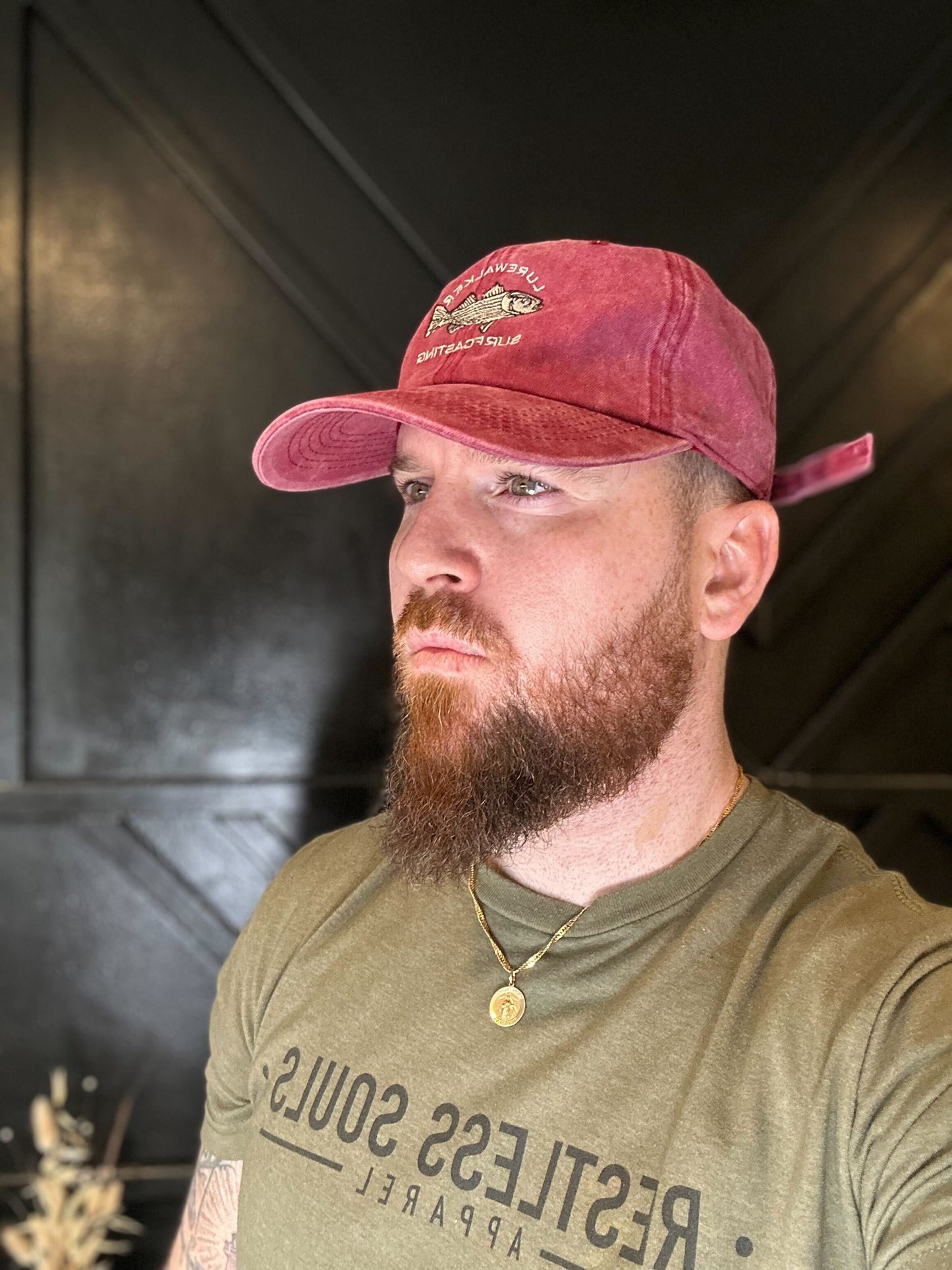 Red-head LureWalker Surfcasting Dad Hat