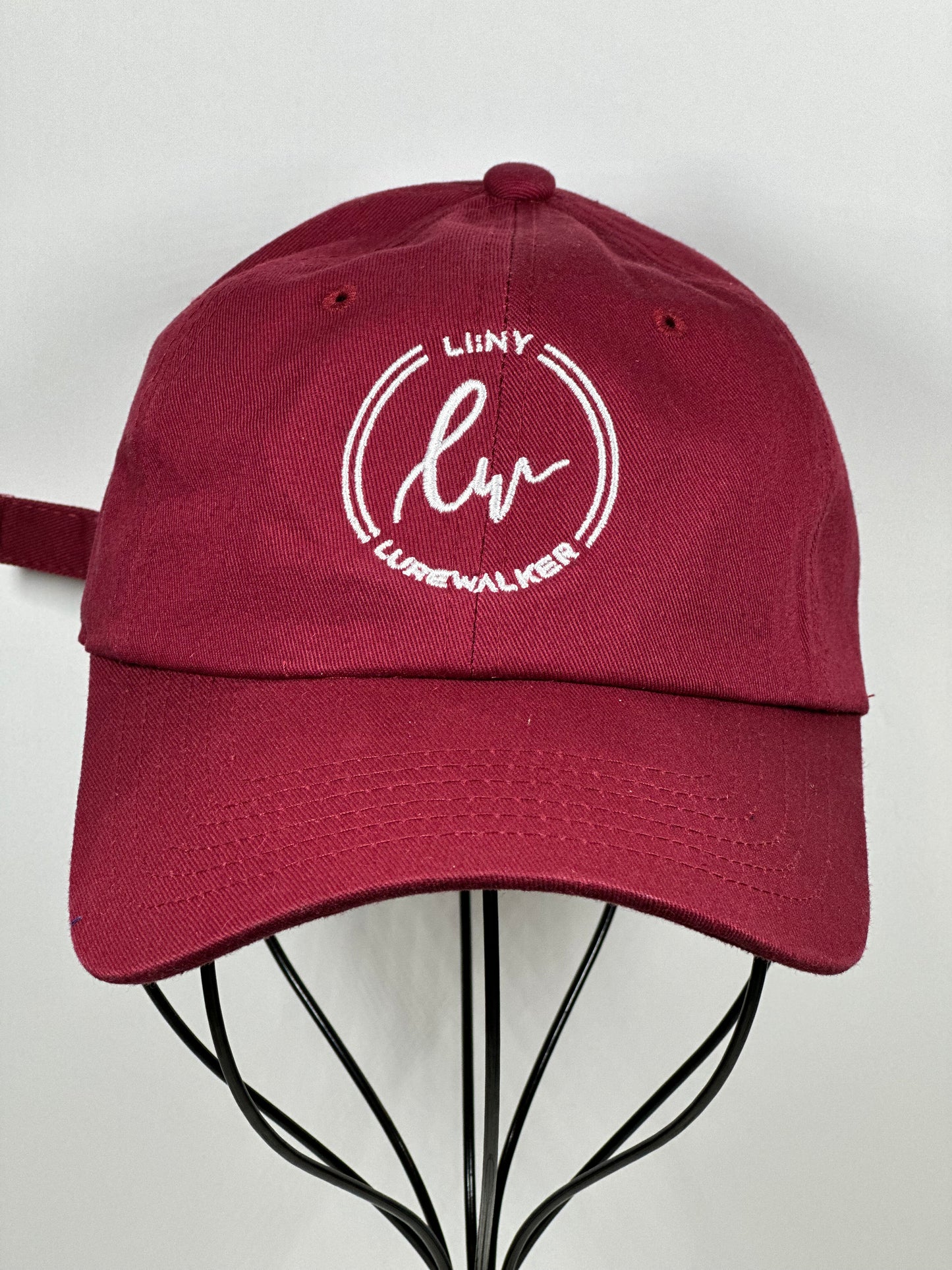 Li:NY LW Dad Hat Maroon